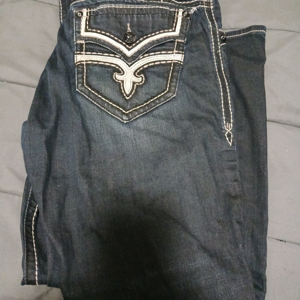 Men blue jeans